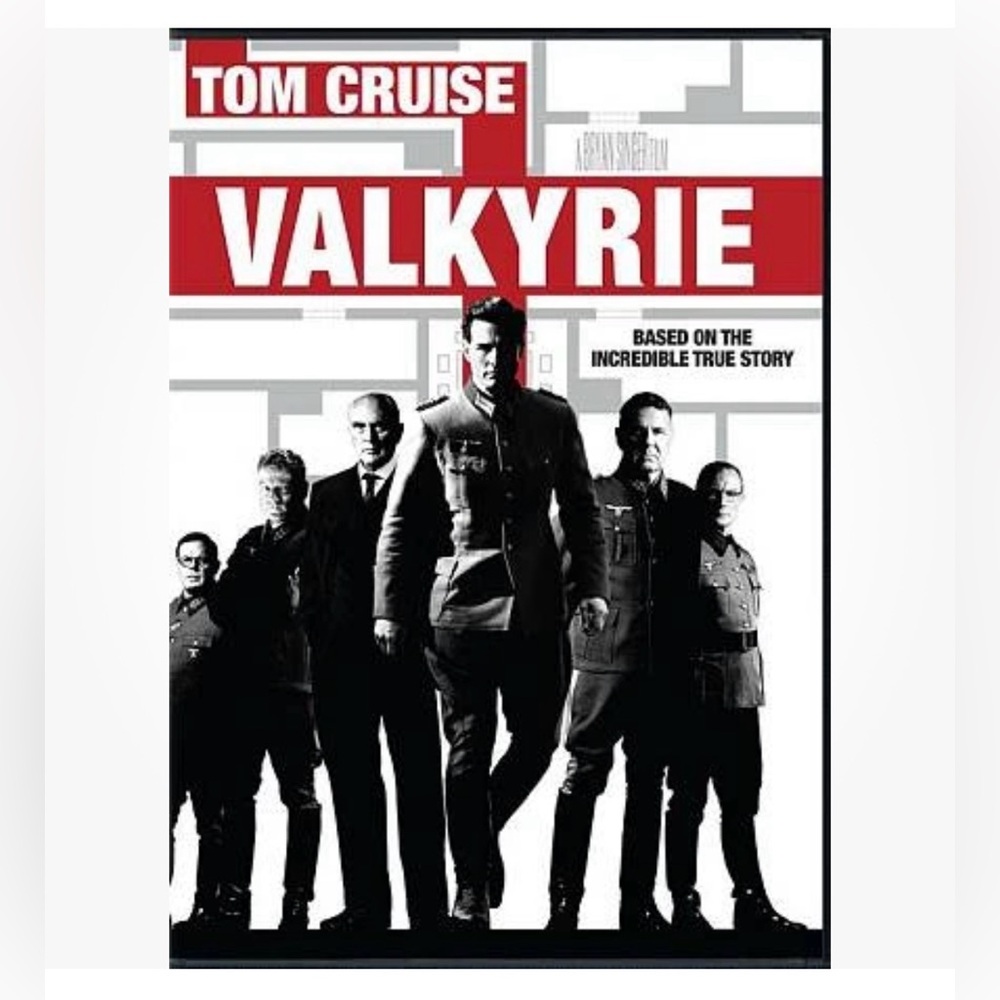 Valkyrie DVD 2009 Tom Cruise WWII Christopher Mcquarrie Kenneth Branagh